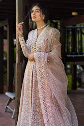 Anika | 3Pc Unstitched Suit Festive Luxury Collection Roohi By Mushq